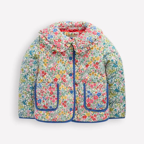 Mini Boden Other - NWOT Mini Boden Quilted Collared Jacket
